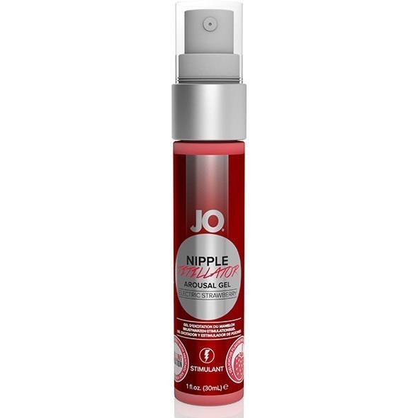 System JO – Nipple Titillator Strawberry nibugeel