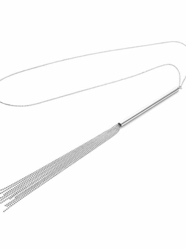 Bijoux Indiscrets – Metallic Chain Whip & Necklace kehakaunistus